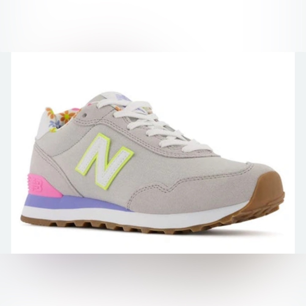 515 V3 SIGNATURE SUEDE SNEAKER IN RAIN CLOUD/ LEMONADE Women’s 8